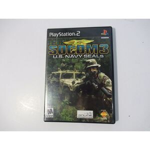 Socom III Us Navy Seals PS2 Playstation 2‎ Game Complete